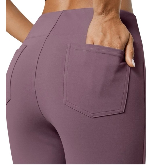 Halara Flex High Waisted Slight Flare Work Pants Size Large - Picture 3 of 9